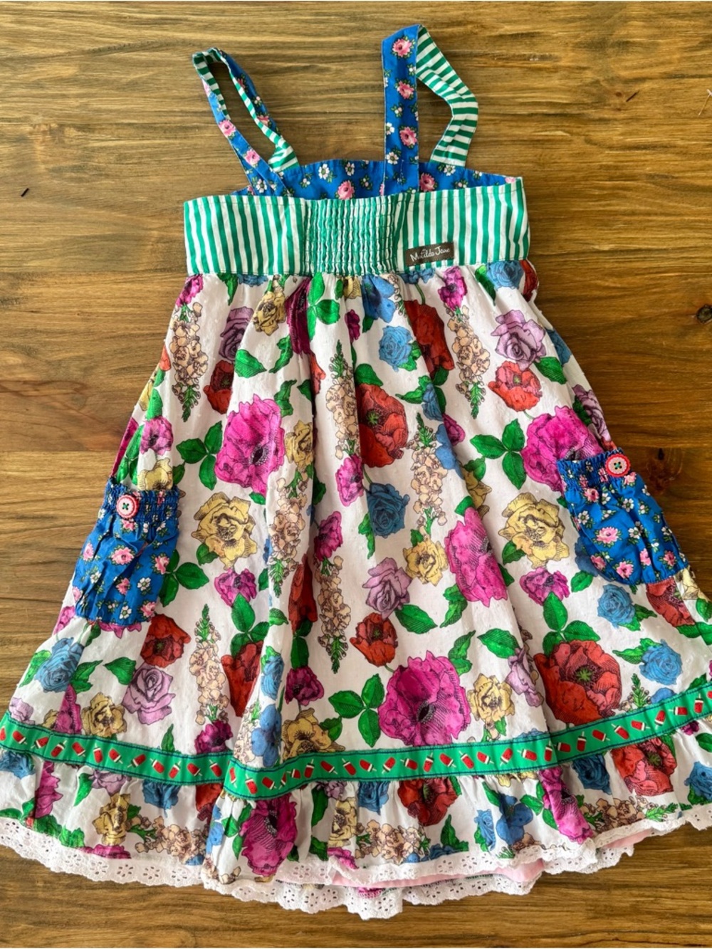 Matilda Jane Can Do Attitude Floral Dress size 8 - Picture 7 of 8